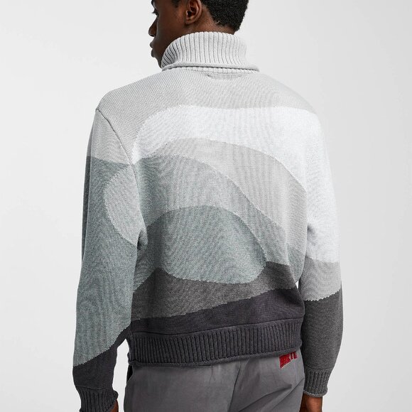 BNWT AW24 HOUSE OF SUNNY JACQUARD TURTLENECK SWEATER M - Picture 11 of 12